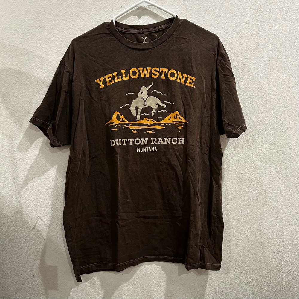 Yellowstone Dutton Ranch Brown T-Shirt